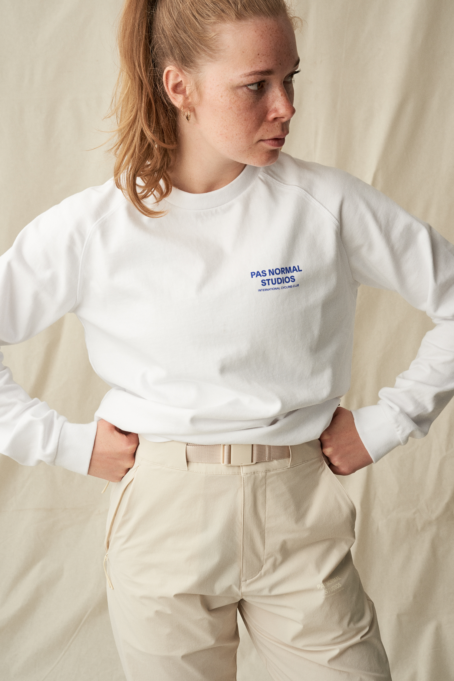 PAS NORMAL STUDIOS Off-Race Long Sleeved T-Shirt