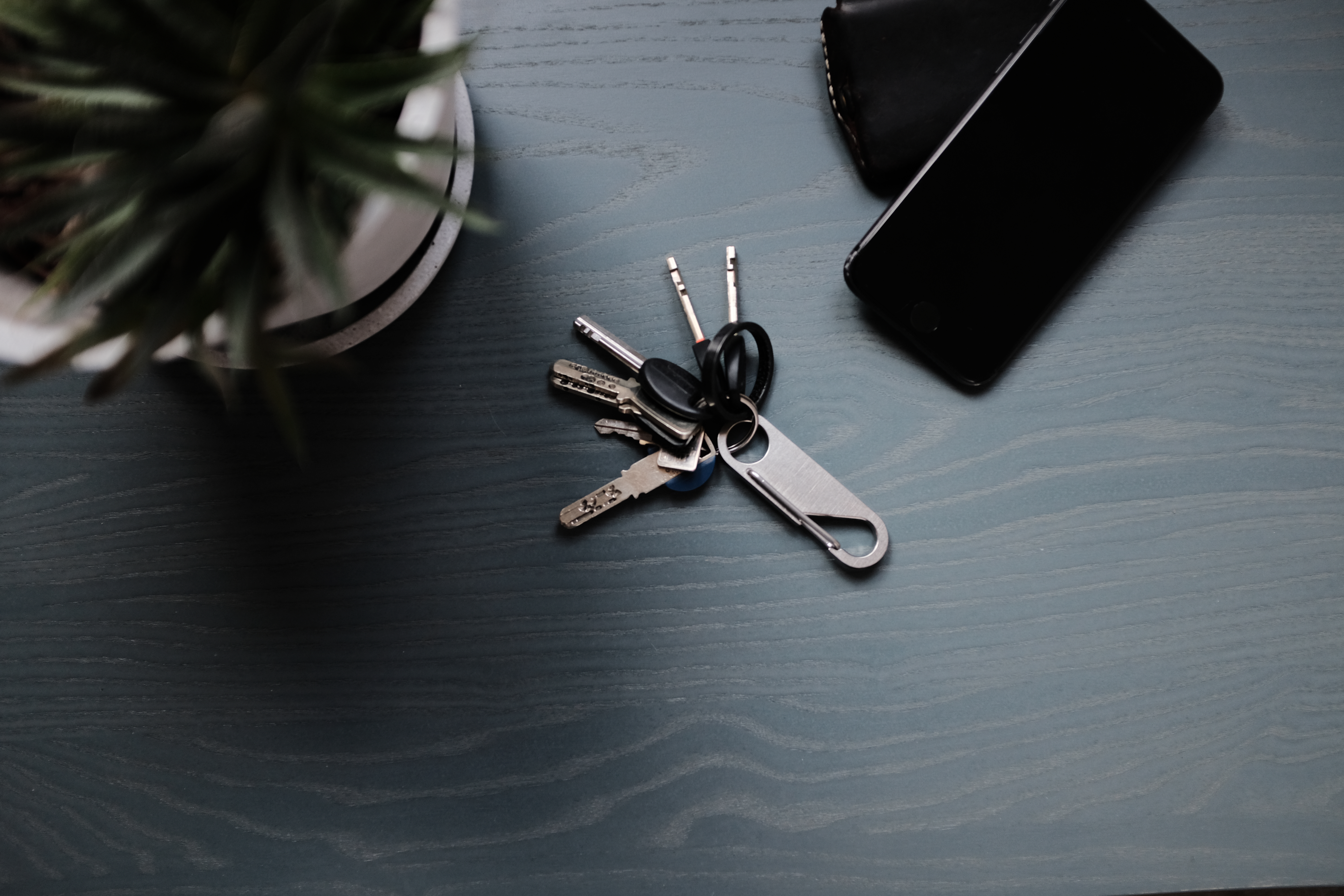 SPURCYCLE Key Clip -Titanium