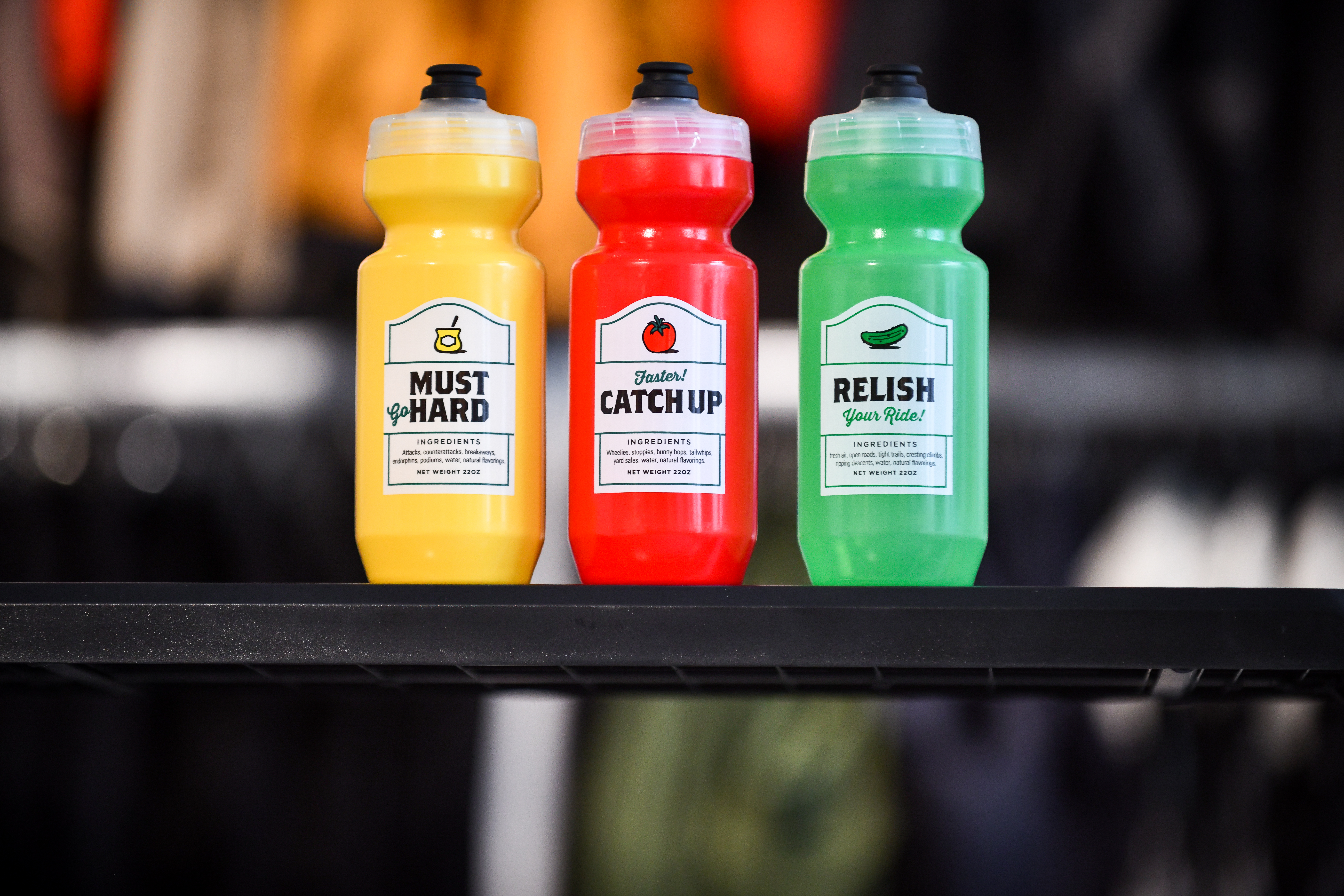 Spurcycle Bidon, Relish your ride