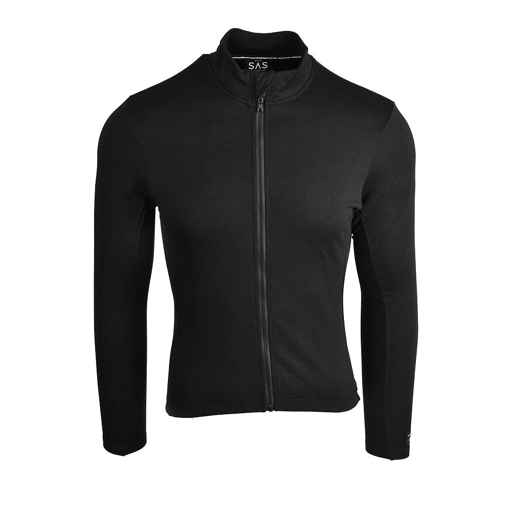 Long Sleeve Merino Jersey Black S